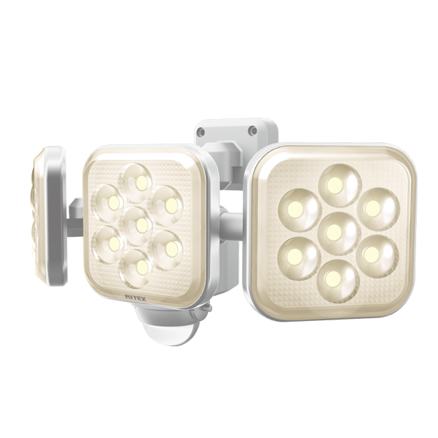 8Wx3 Warm White LED Sensor Light with Flexible Armのアイキャッチ画像