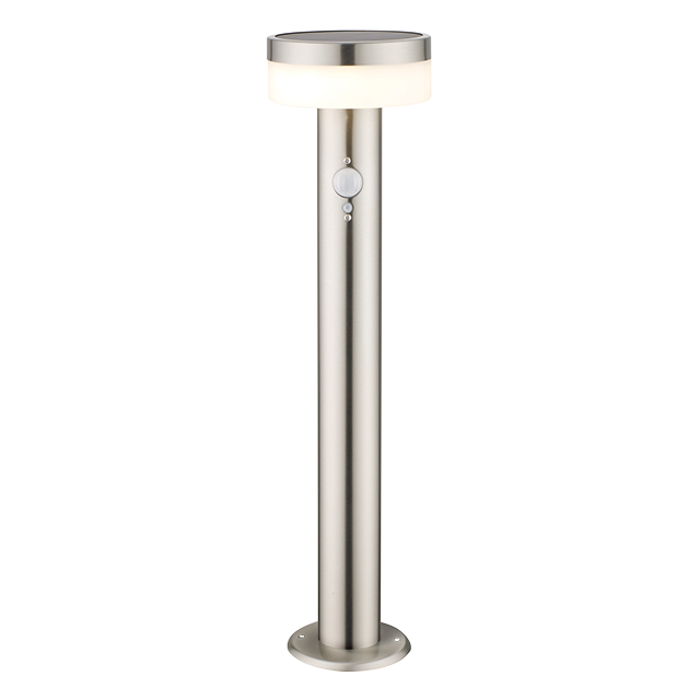 Garden Solar Sensor Light 2W Round Silverのアイキャッチ画像